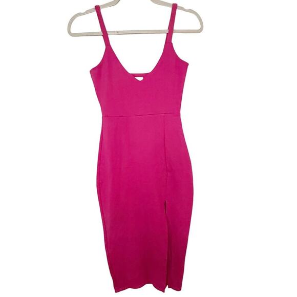 Privacy Please Lucie Midi Dress Fuschia Pink Purple Revolve Size XXS - Picture 2 of 7